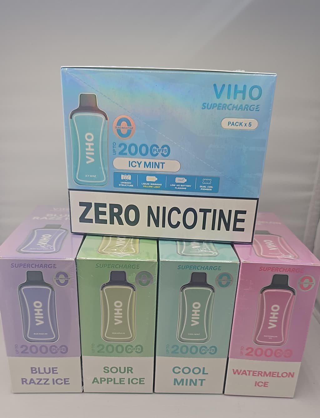 Viho Supercharge Zero Nicotine 20K