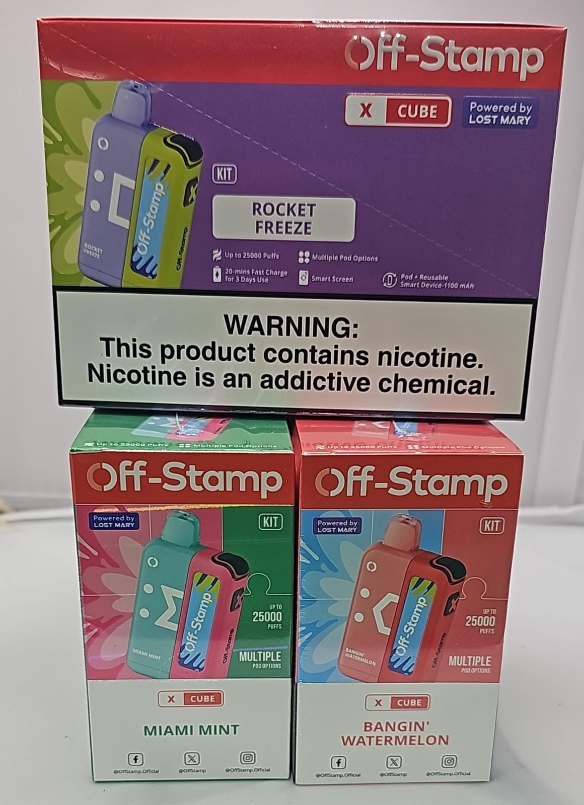 OFF STAMP XCUBE KIT 25K