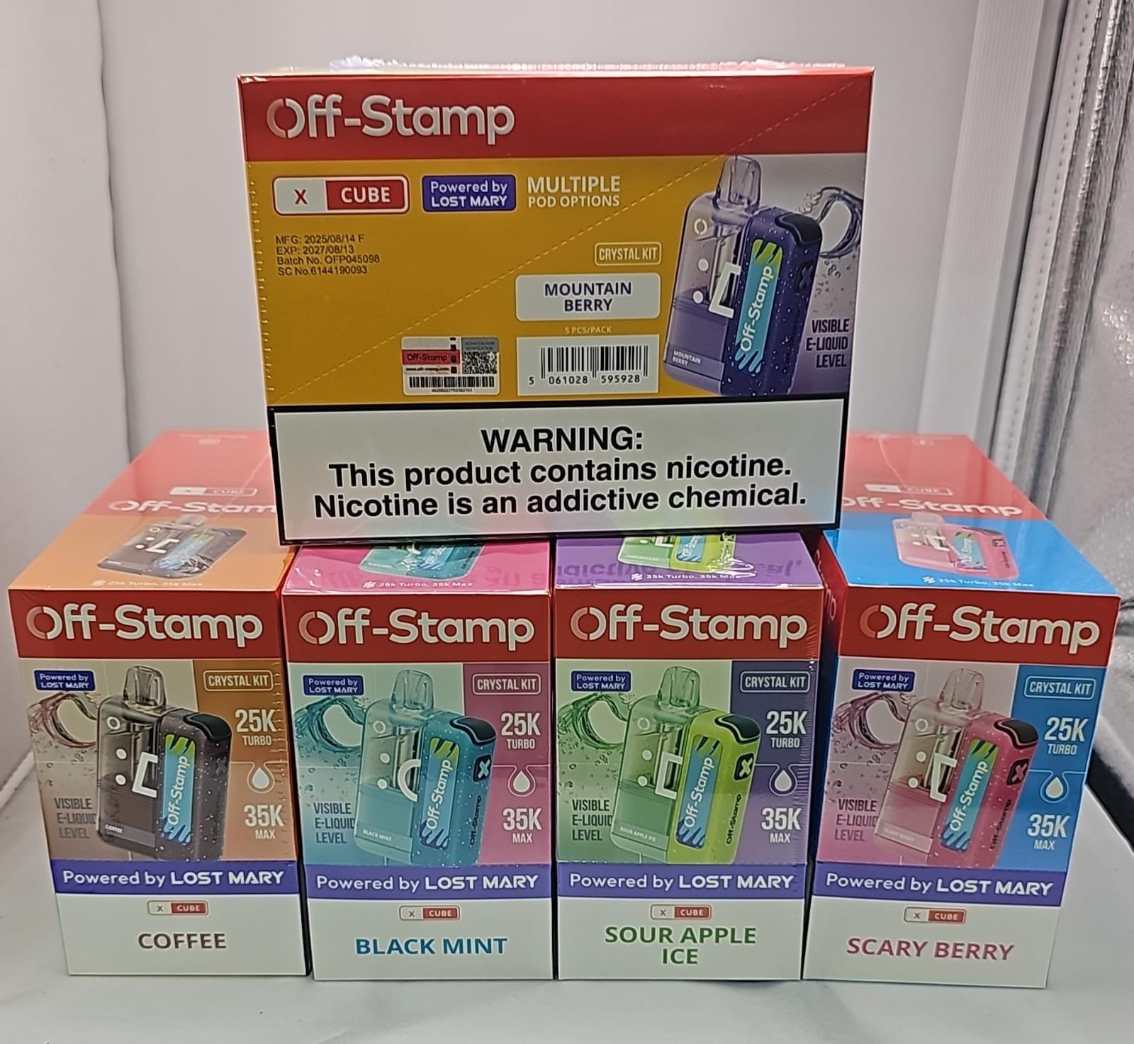 OFF STAMP XCUBE CRYSTAL KIT 35K